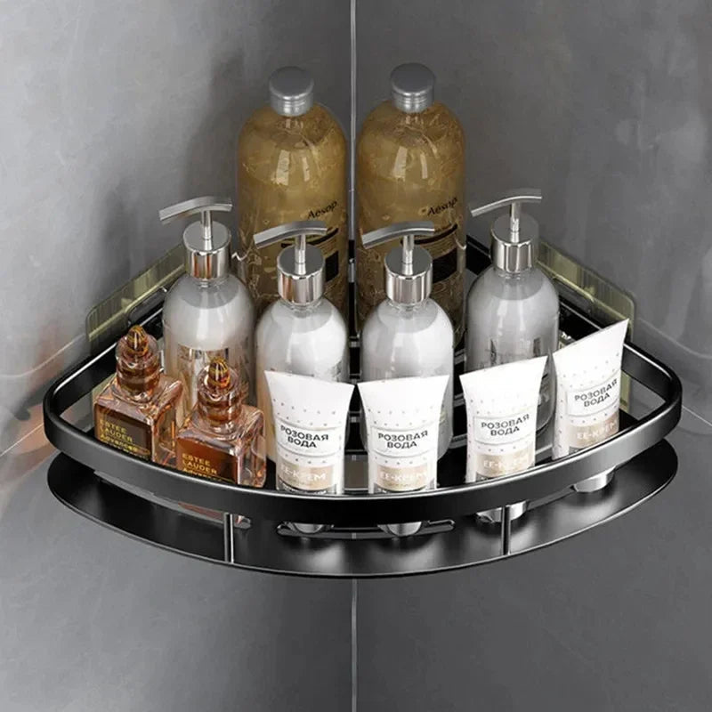 Aluminium-Eckregal für das Badezimmer - Cornerix