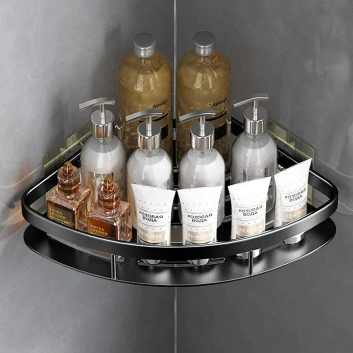 Aluminium-Eckregal für das Badezimmer - Cornerix