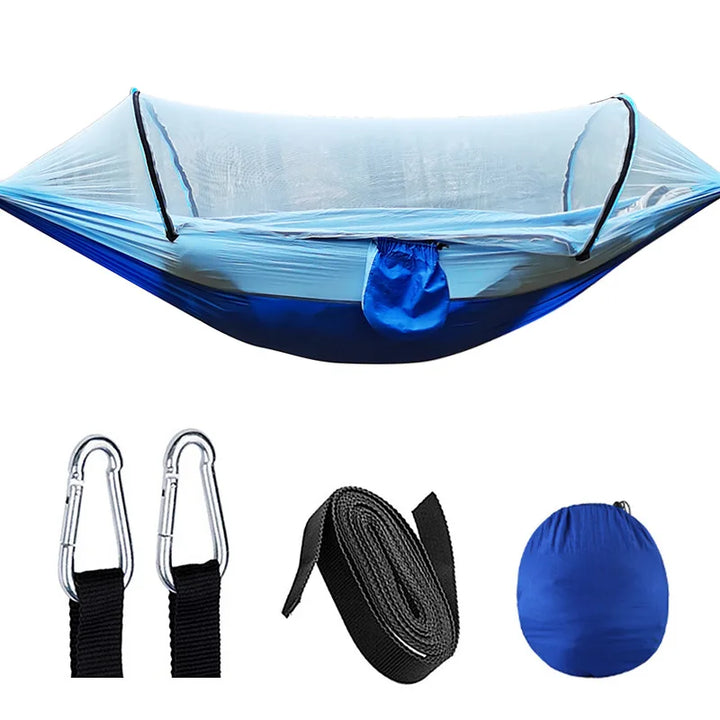 Outdoor-Hängematte mit Moskitonetz – SkyNest