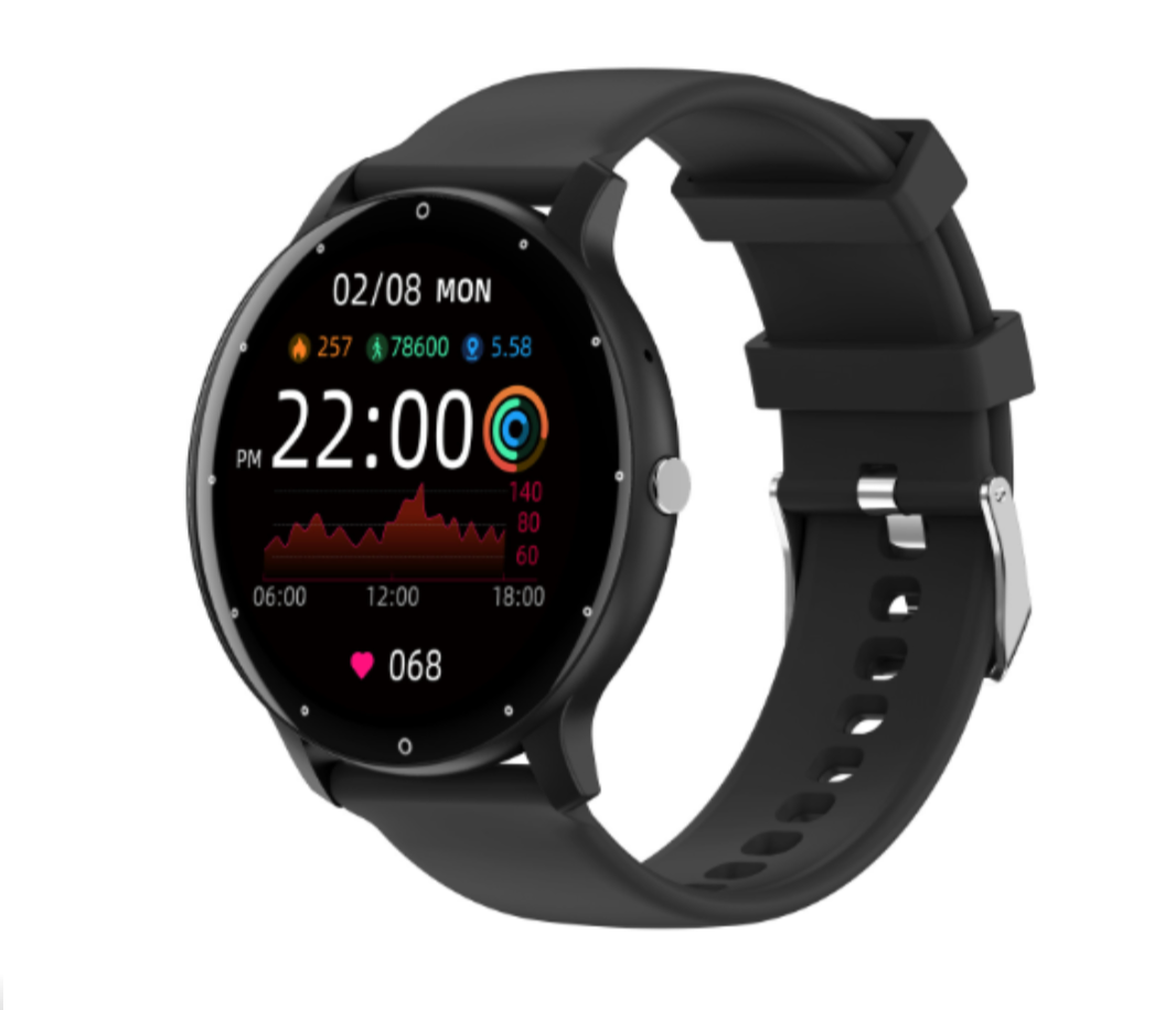 Én-Klikk Smartwatch – Überwachung von Herzfrequenz, Blutsauerstoff und Schlaf | Serie Suga Pro Gesundheit