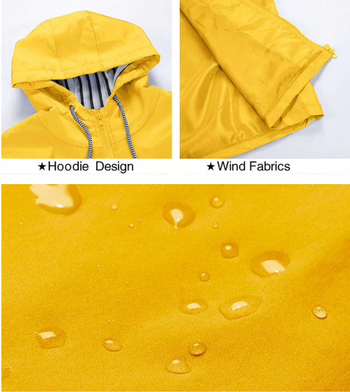 Wasser- und winddichte Damenjacke - Sophie