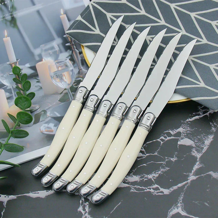 IvoryElegance – Luxuriöses Laguiole-Besteckset mit zeitlosem Stil