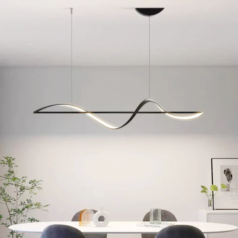 Pendelleuchte „Fala" – Moderne LED-Lampe für Tisch oder Kücheninsel