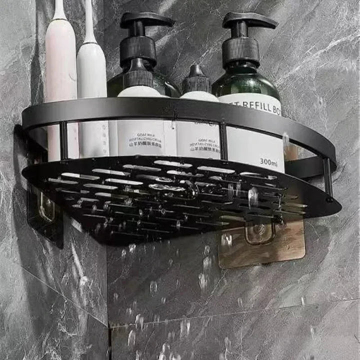 Aluminium-Eckregal für das Badezimmer - Cornerix