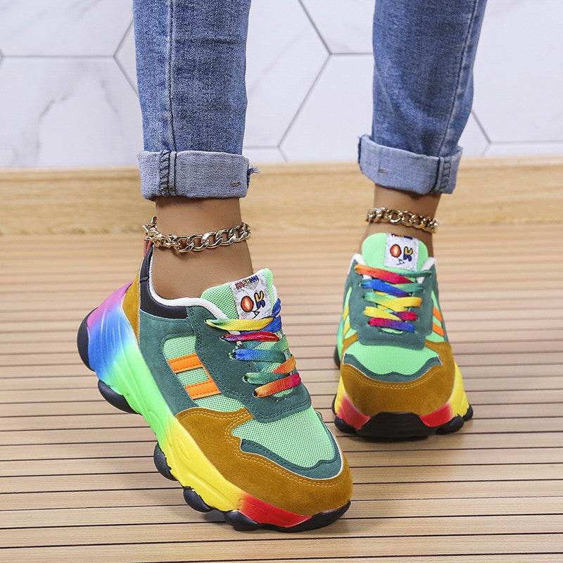 Bunte Damen-Sneaker – Solenya