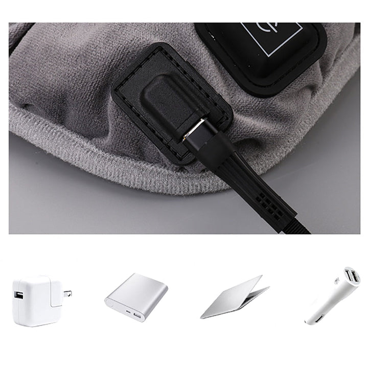 USB-C-beheiztes Sitzkissen mit drei Wärmestufen