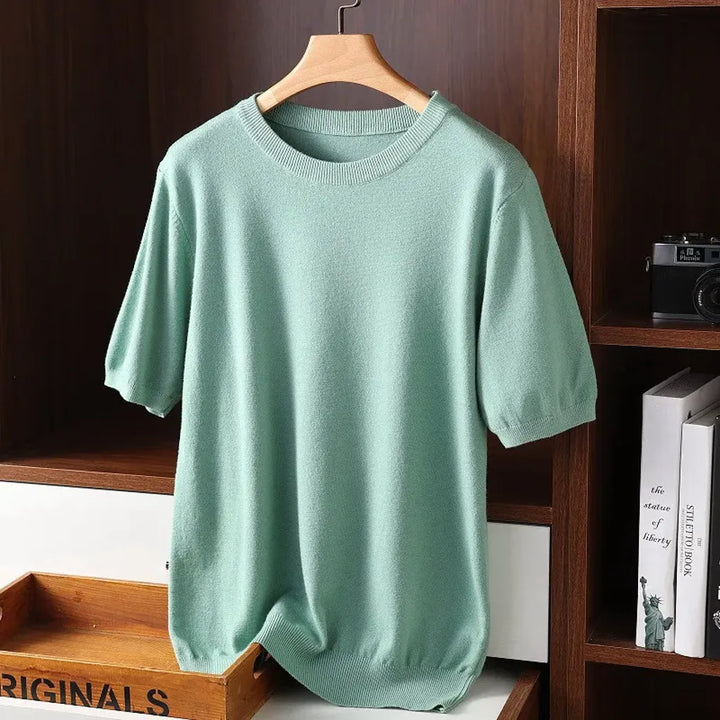 Herren-T-Shirt mit Rundhalsausschnitt