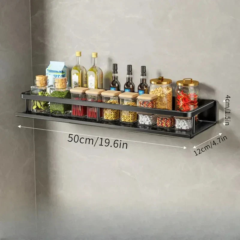 Moderne schwarze Küchenablage – MetroRack