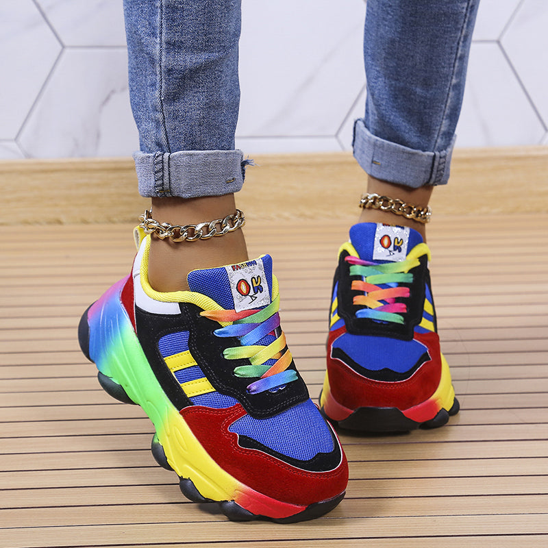 Bunte Damen-Sneaker – Solenya