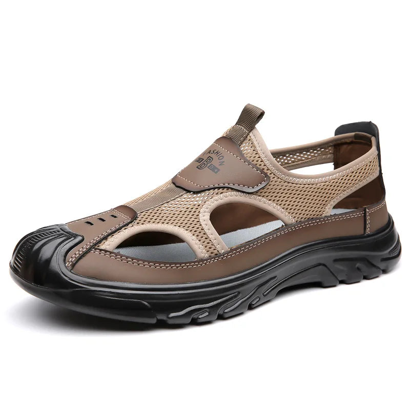 Atmungsaktive und stilvolle Mesh-Sandalen für Herren – Leon