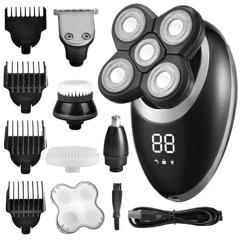 Wasserabweisender kabelloser Multifunktions-Trimmer für Herren