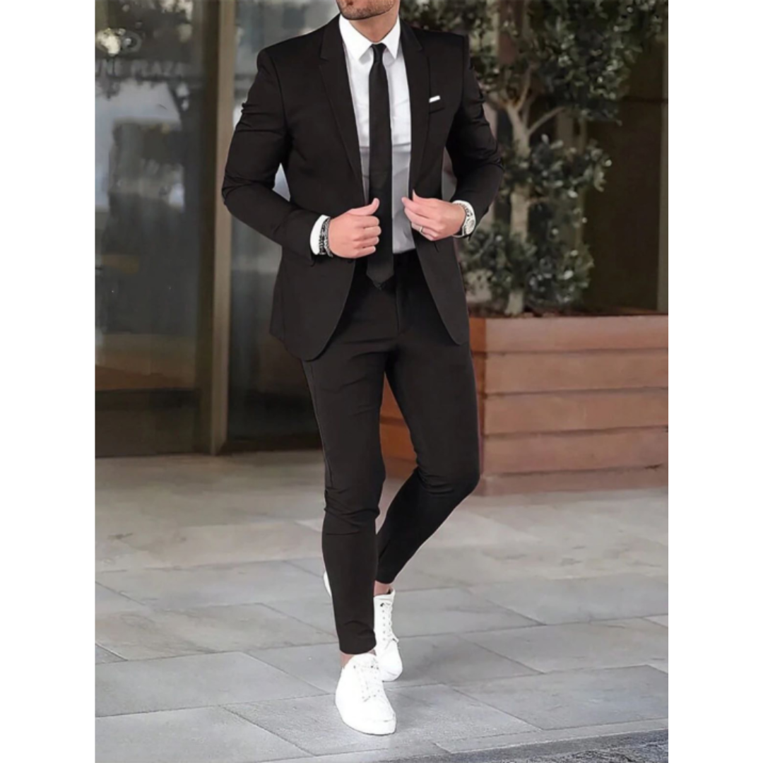 Slim-Fit-Herrenanzug - Noel
