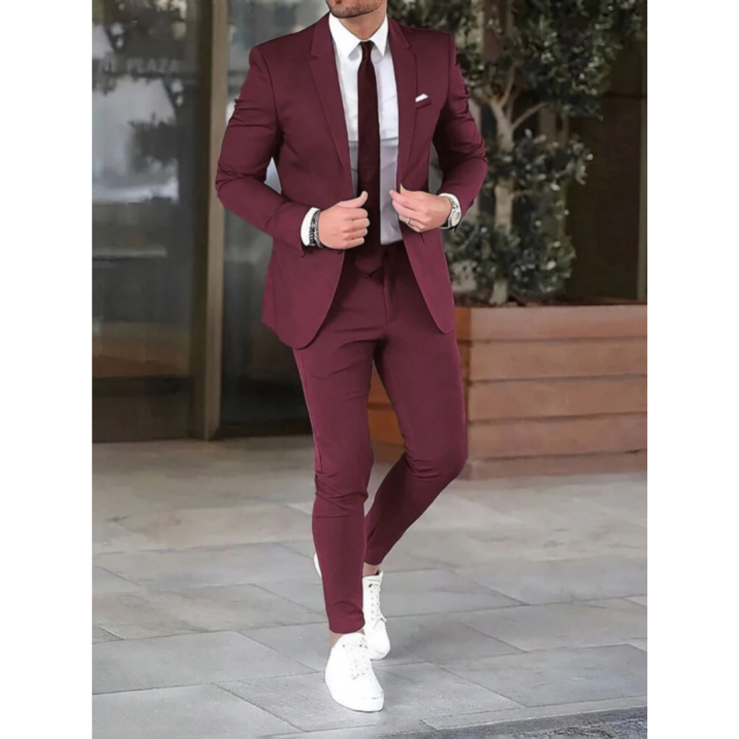 Slim-Fit-Herrenanzug - Noel