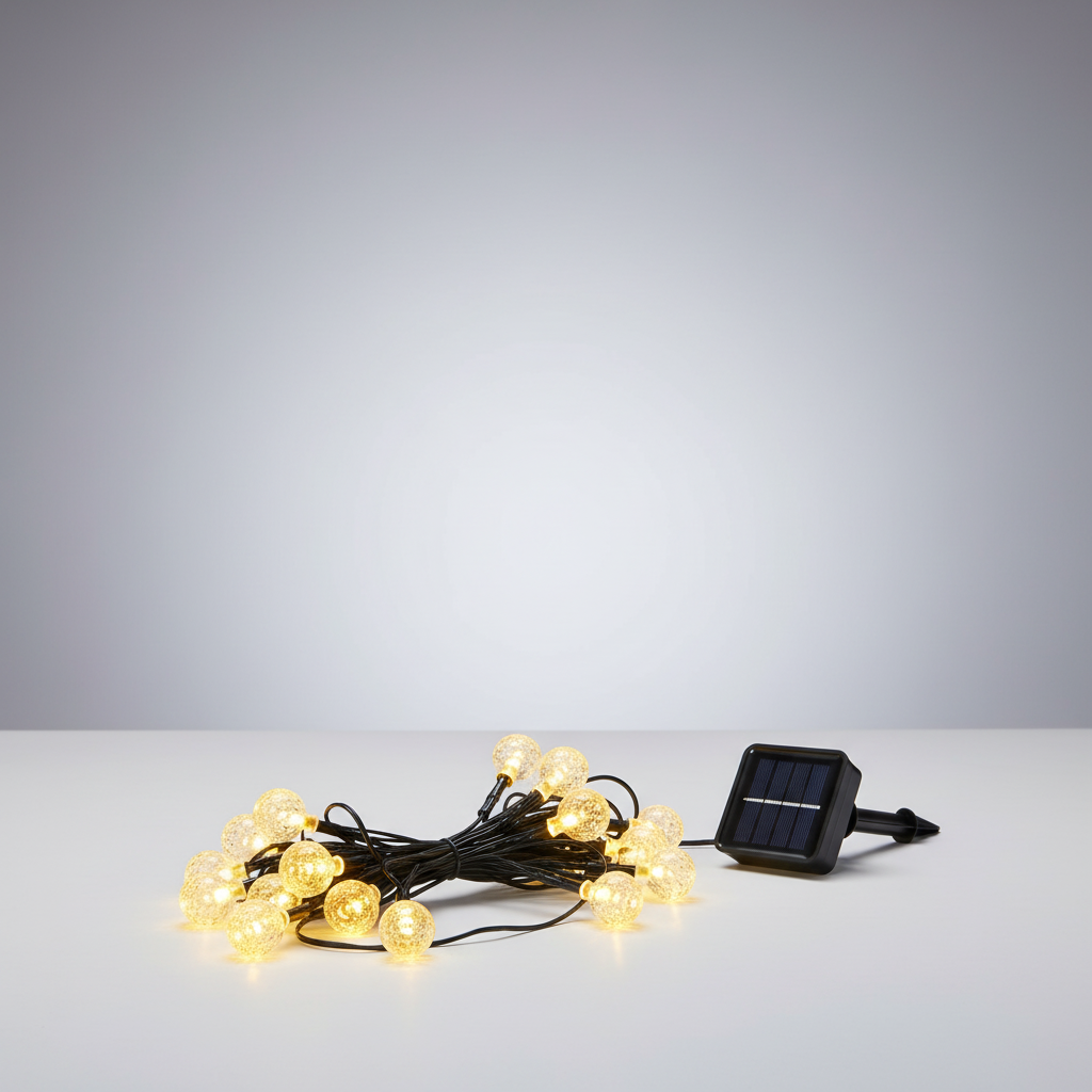 Solarbetriebene LED Lichterkette - LumenOrbs