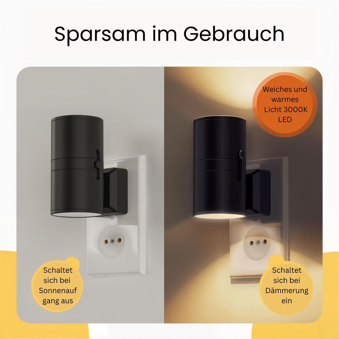 Bauhaus-Design Nachtlampe - dimmbares LED-Licht