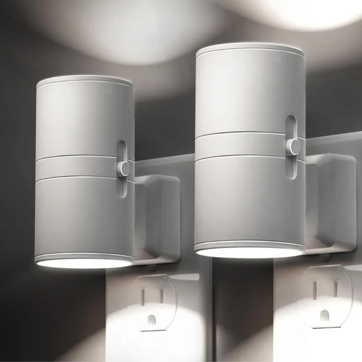 Bauhaus-Design Nachtlampe - dimmbares LED-Licht