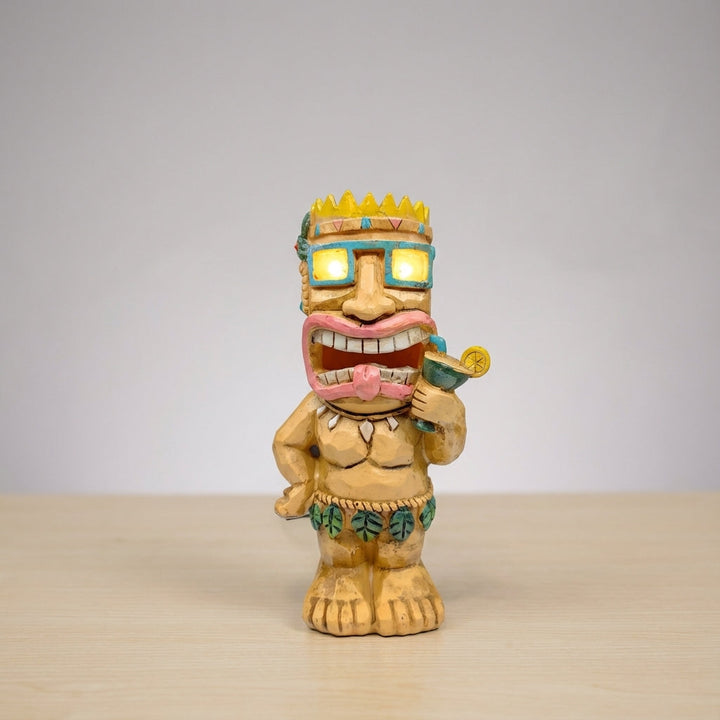 Tiki-inspirierte Aussenleuchte – LuminTiki