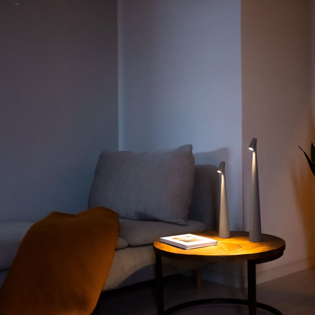 Kabellose Designer-LED-Tischlampe mit 3-stufiger Touch-Dimmung