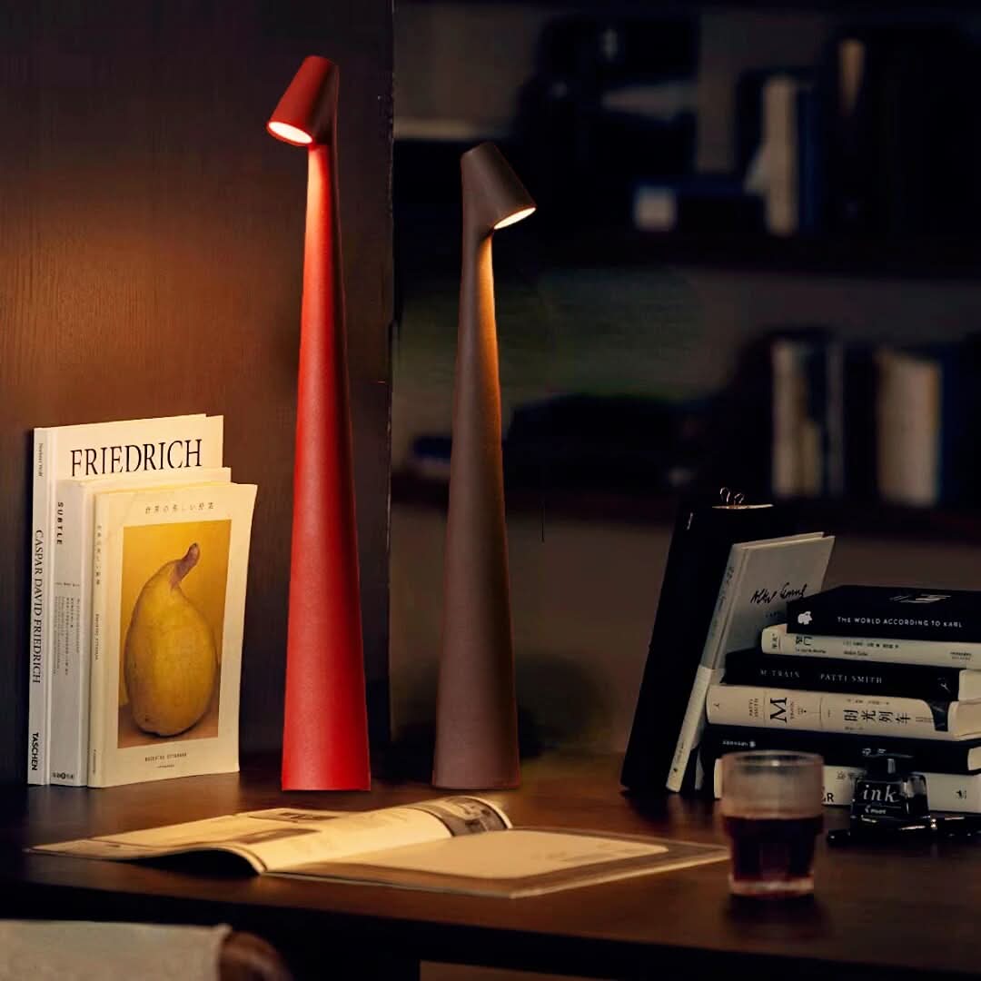 Kabellose Designer-LED-Tischlampe mit 3-stufiger Touch-Dimmung
