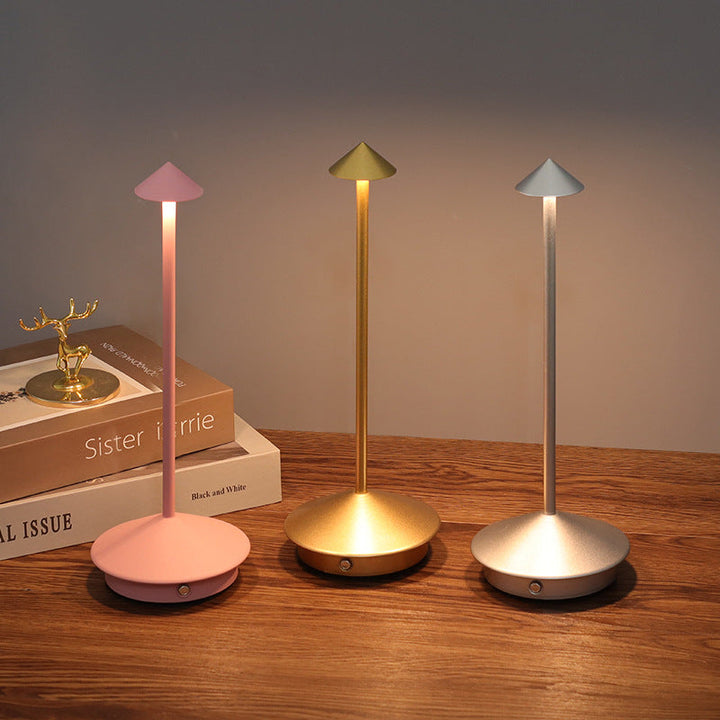 Kabellose Tischlampe mit Touch-Dimmer und USB-Ladefunktion