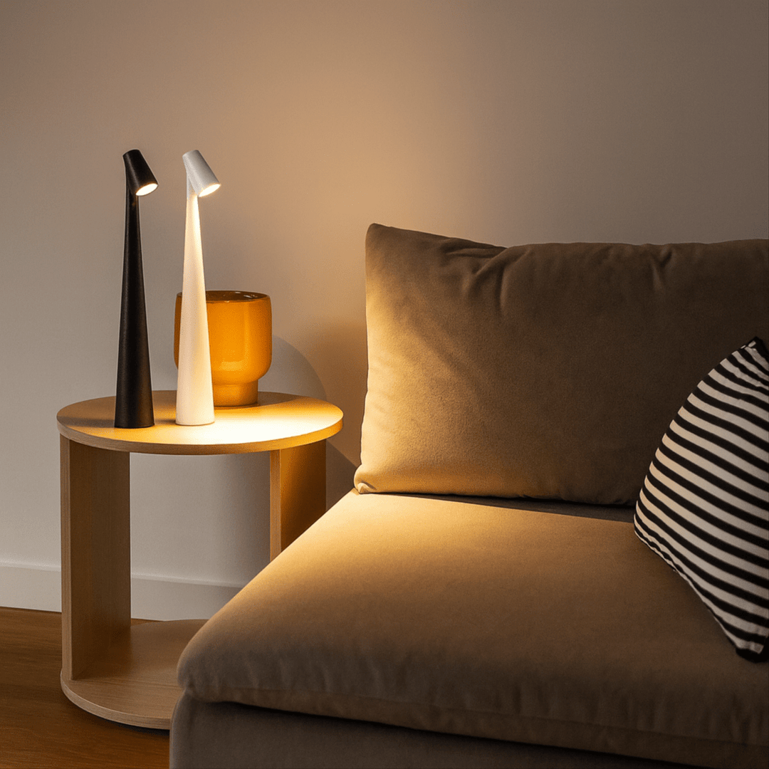 Kabellose Tischlampe | Dimmbar | Warmweiss-LED
