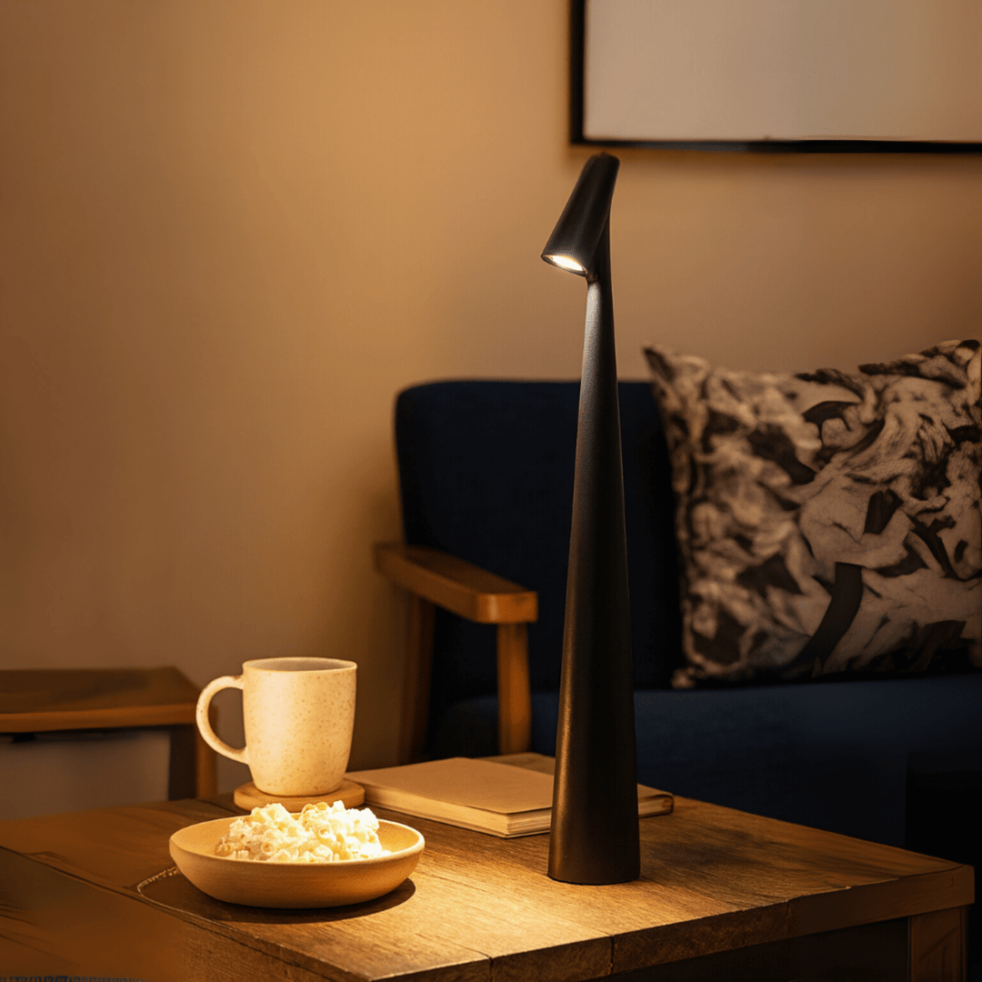 Kabellose Tischlampe | Dimmbar | Warmweiss-LED