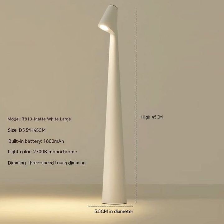 Kabellose Tischlampe | Dimmbar | Warmweiss-LED