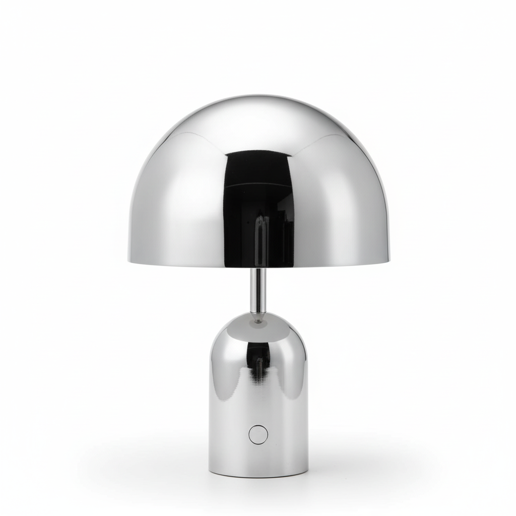 Tischlampe Poliertes Chrom - ChromeGleam