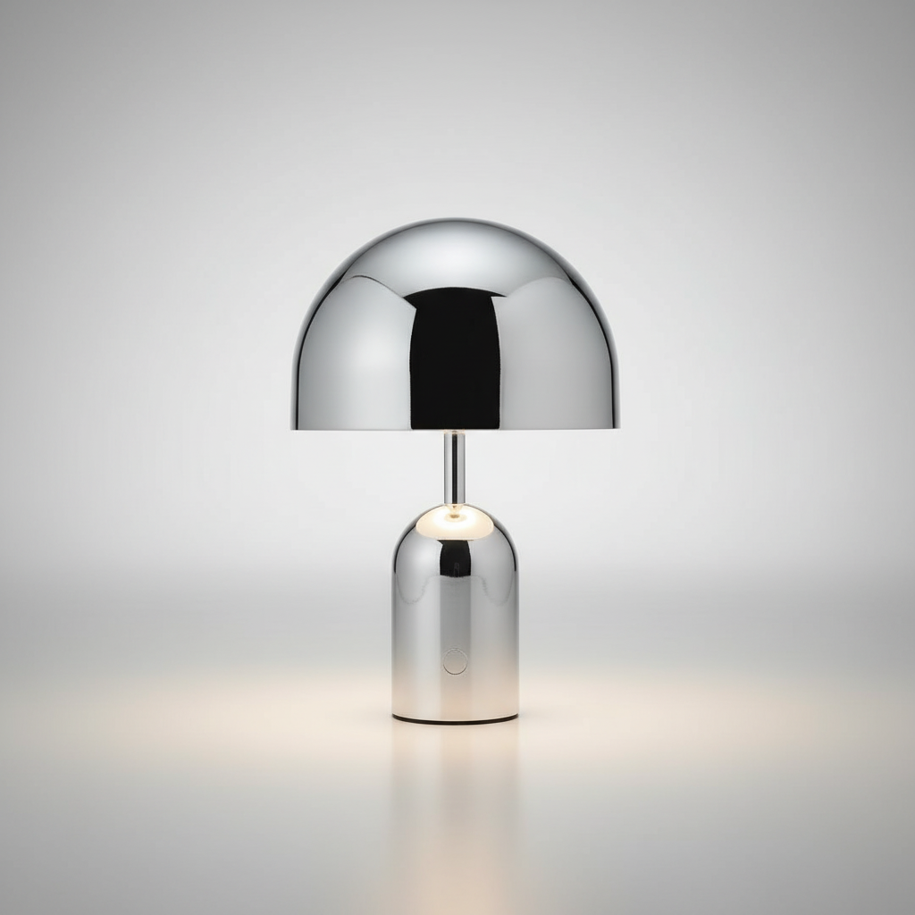 Tischlampe Poliertes Chrom - ChromeGleam