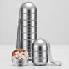 Tragbare Aluminium Tablettenbox - PillTower