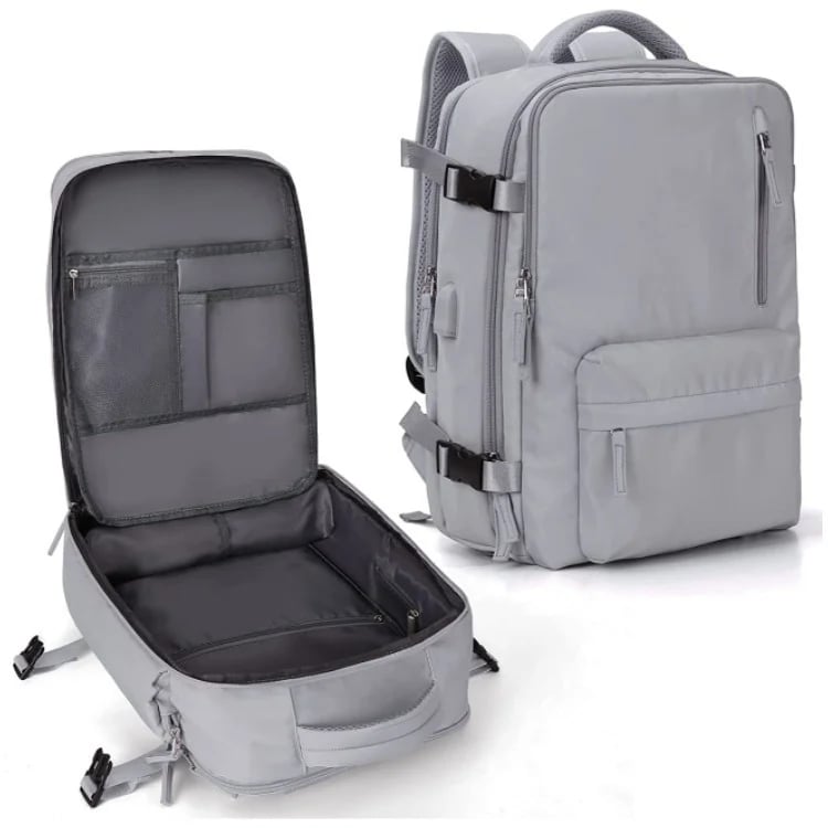 Multifunktionaler Damenrucksack 35 L mit USB-Anschluss