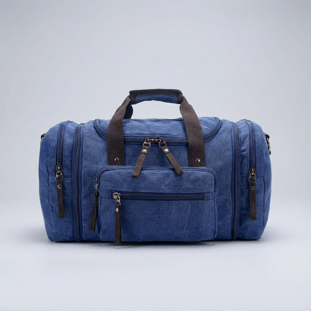 Erweiterbare Canvas-Wochenendtasche - WeekenderPro