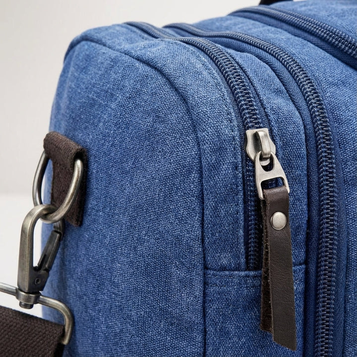 Erweiterbare Canvas-Wochenendtasche - WeekenderPro