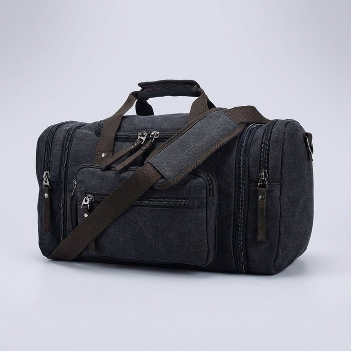 Erweiterbare Canvas-Wochenendtasche - WeekenderPro