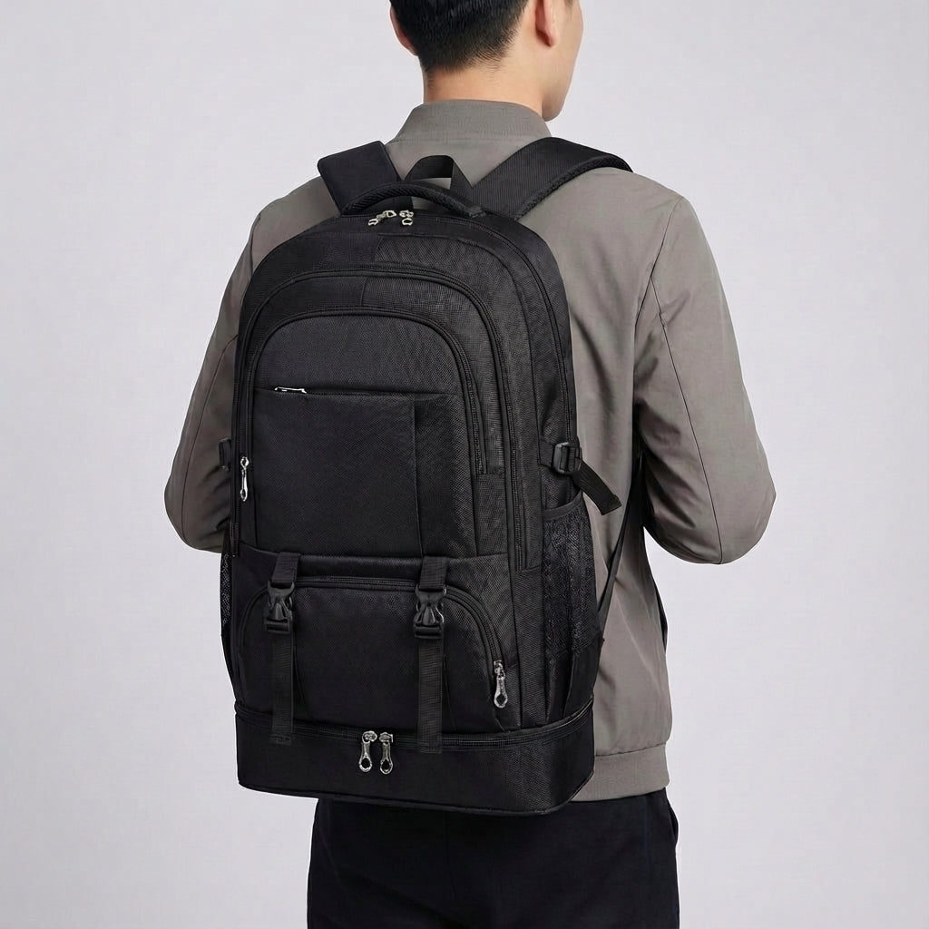 Erweiterbarer Rucksack mit großem Fassungsvermögen - Expedion