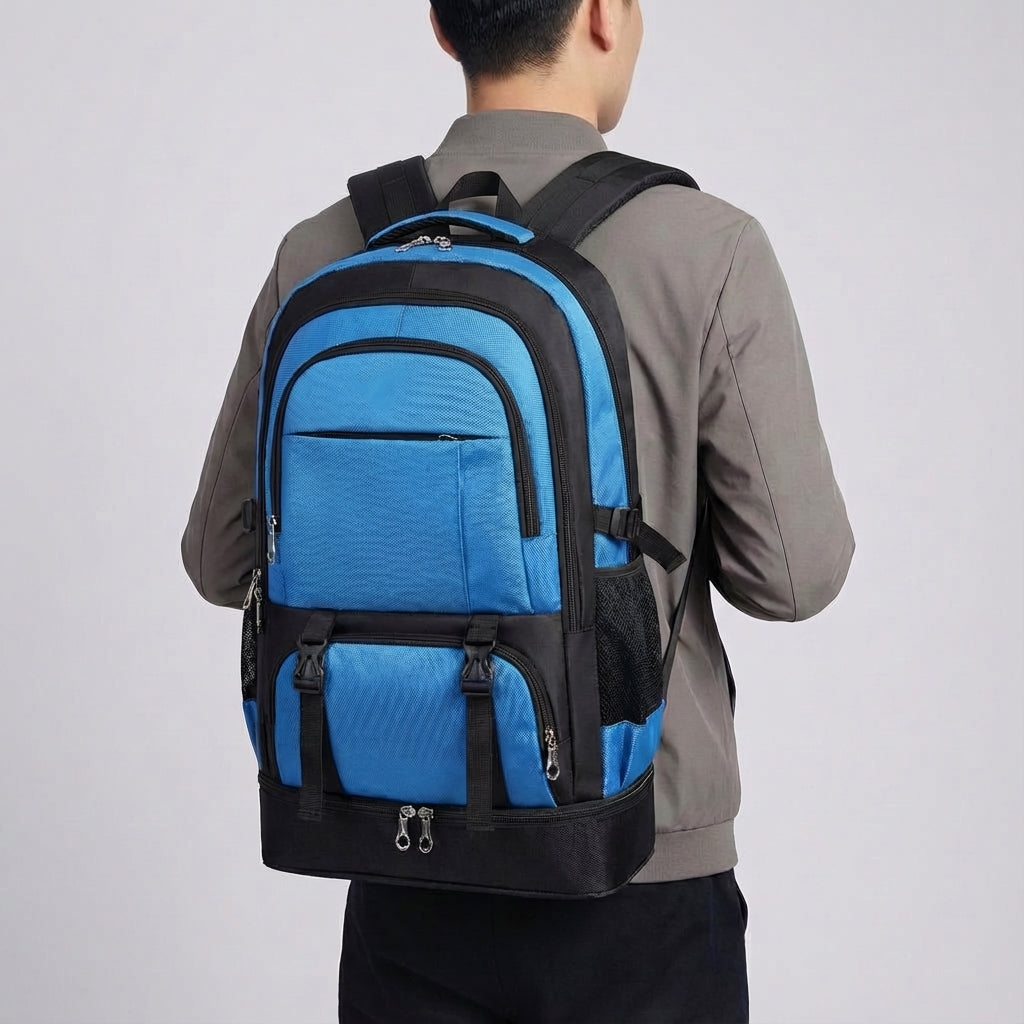 Erweiterbarer Rucksack mit großem Fassungsvermögen - Expedion