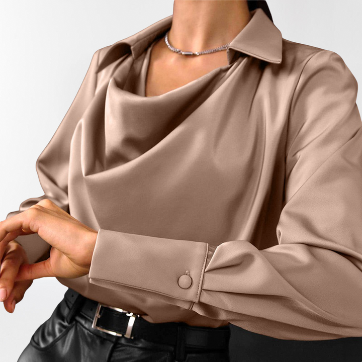 Elegante Seidenbluse für Damen
