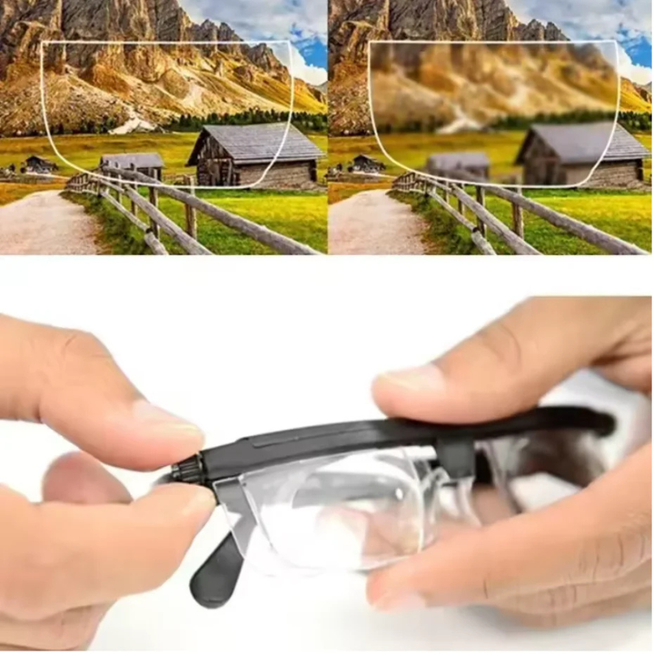 Verstellbare Brille – selbstanpassende Gläser