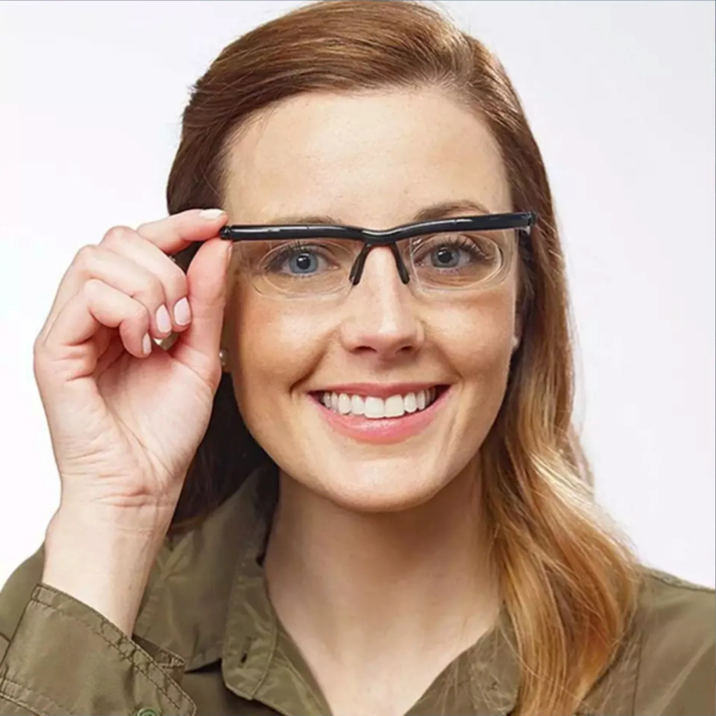 Verstellbare Brille – selbstanpassende Gläser