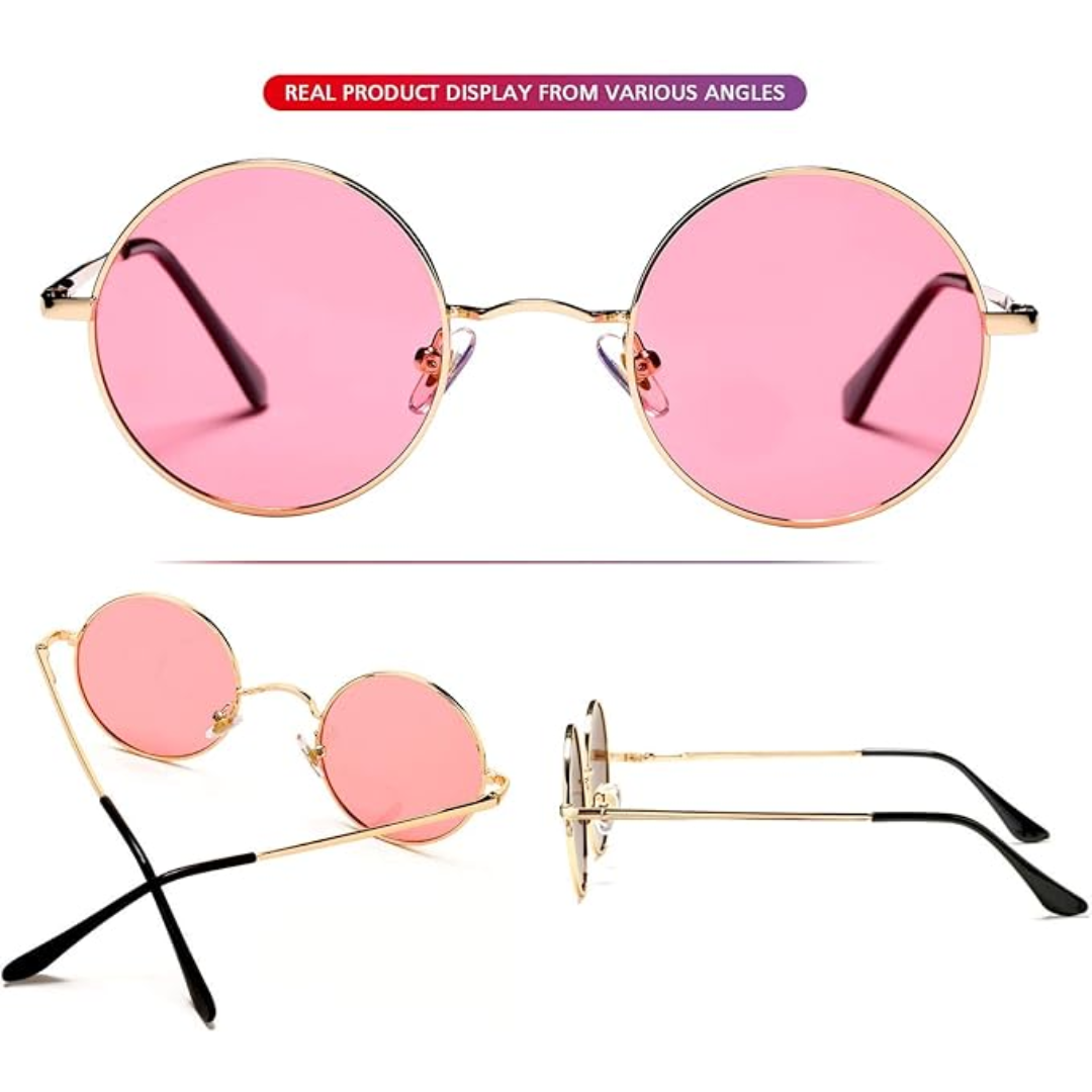 Retro-Sonnenbrille rund, polarisiert - Lennon
