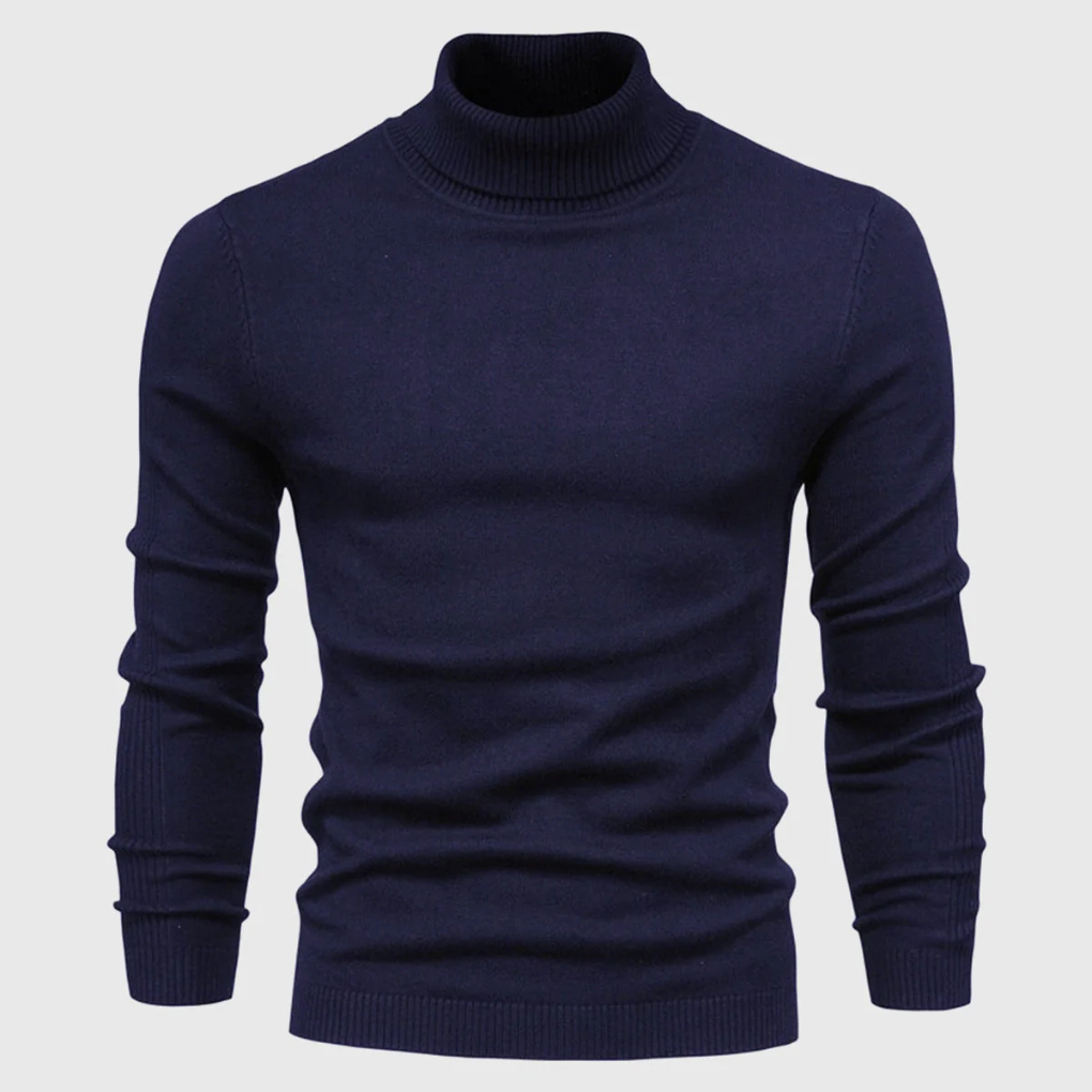 Waschbarer Rollkragenpullover für Herren