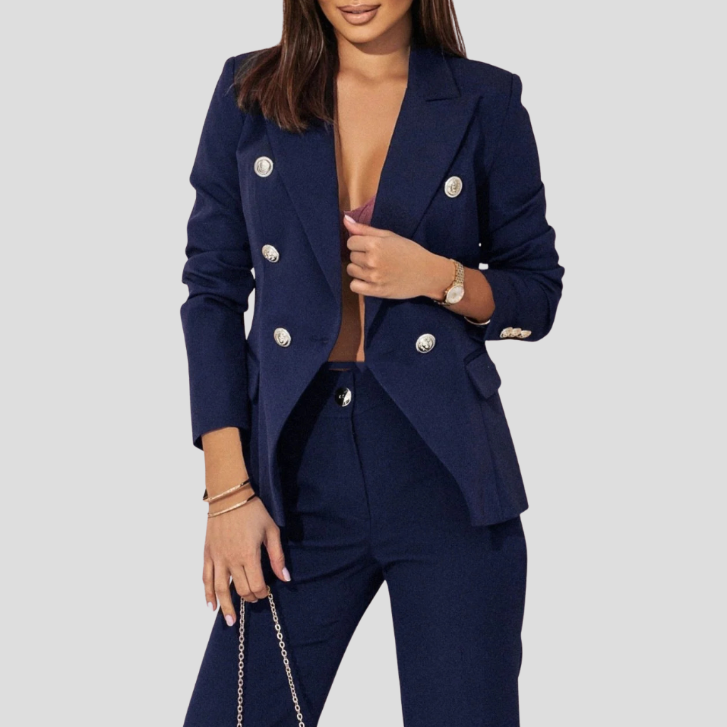 Damen Elisea Blazer Set – Moderner Sommeranzug