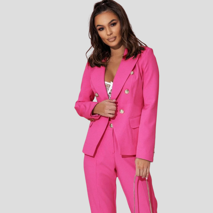 Damen Elisea Blazer Set – Moderner Sommeranzug