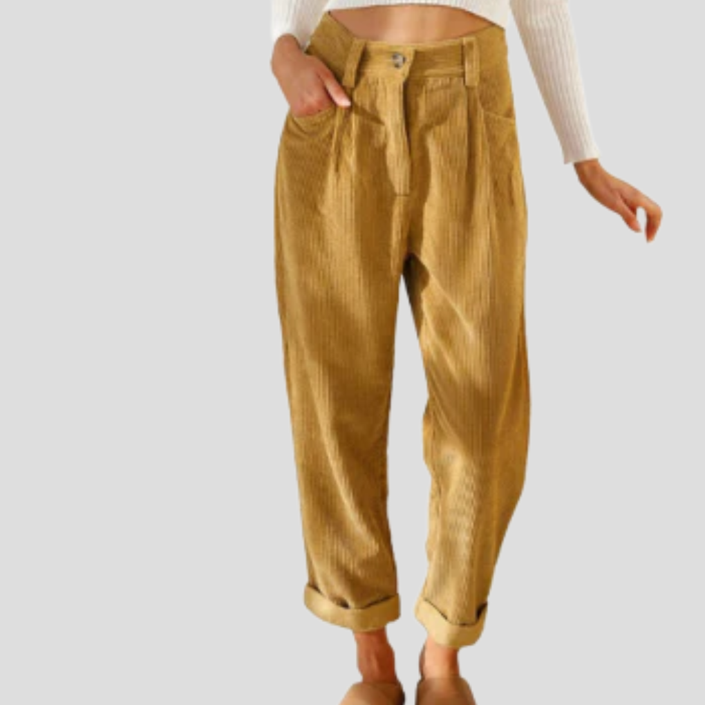 Stylische Cordhose – Lässiges Flair mit Struktur
