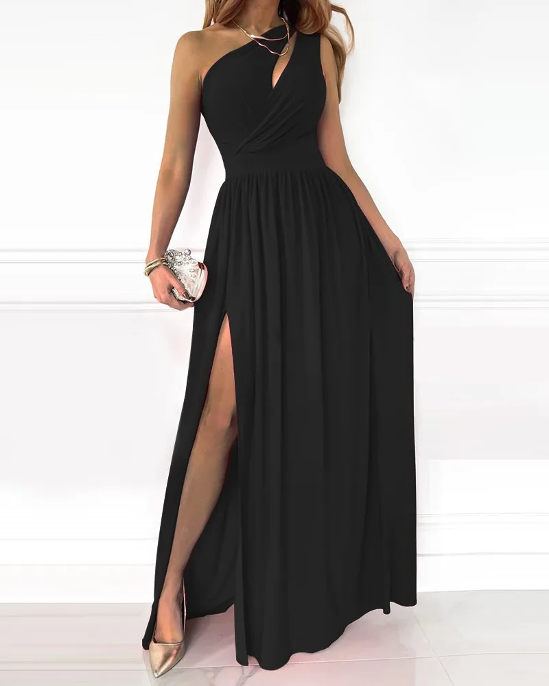 Ausgeschnittenes Maxikleid für Damen