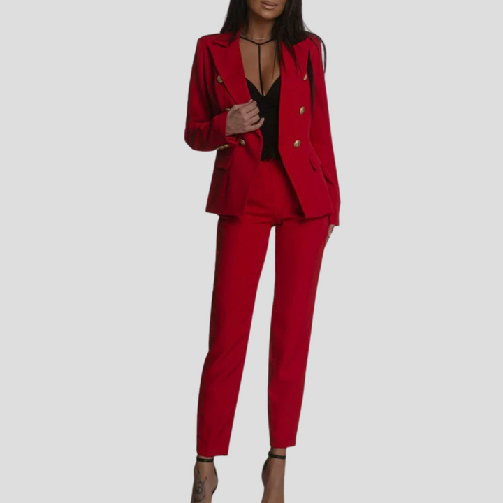 Damen Elisea Blazer Set – Moderner Sommeranzug