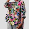 Damenbluse mit Blumenmuster