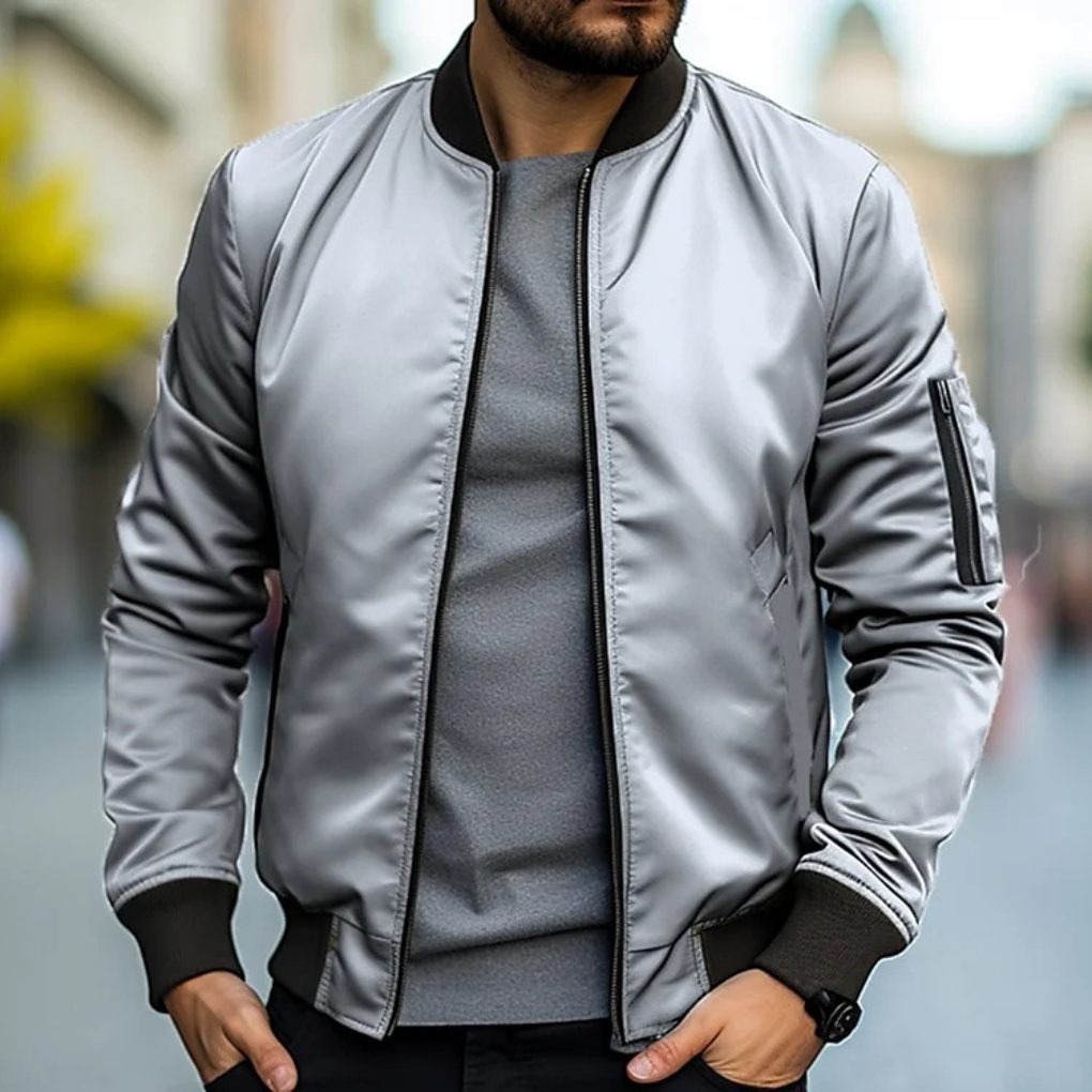 Herren-Trendige Bomberjacke