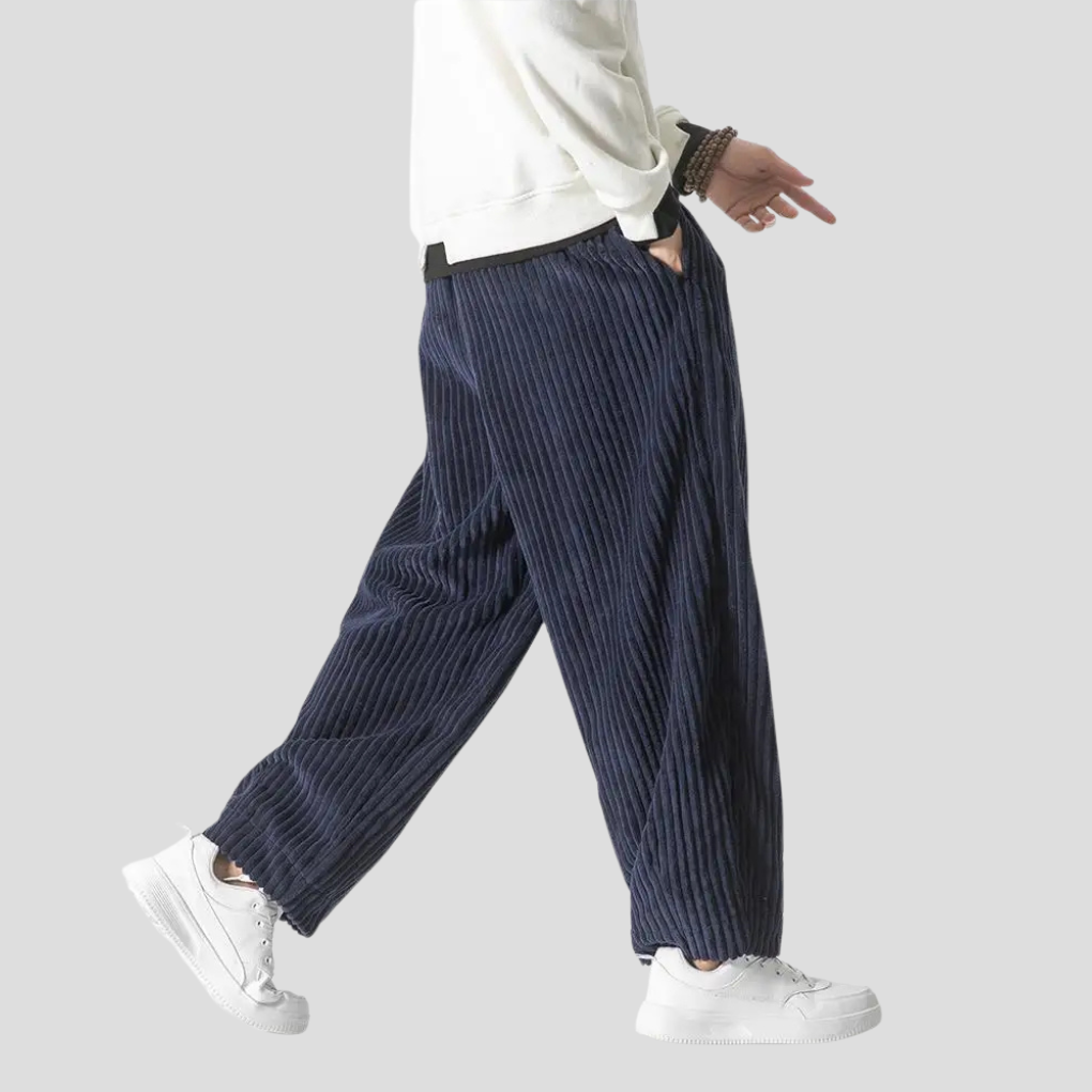 Herren-Lockere gerade Hose