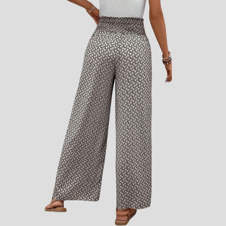 Moderne Hose mit geometrischem Druck